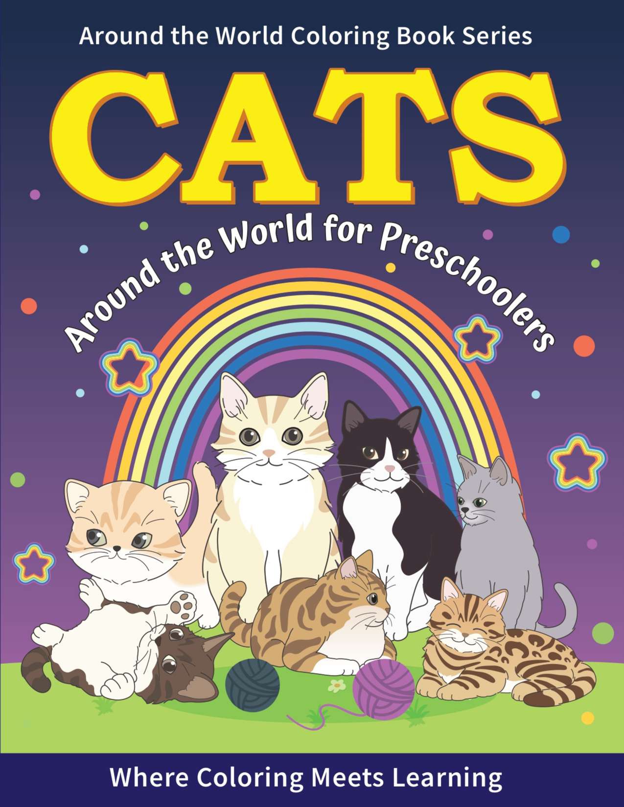 cats around the world preschool cover