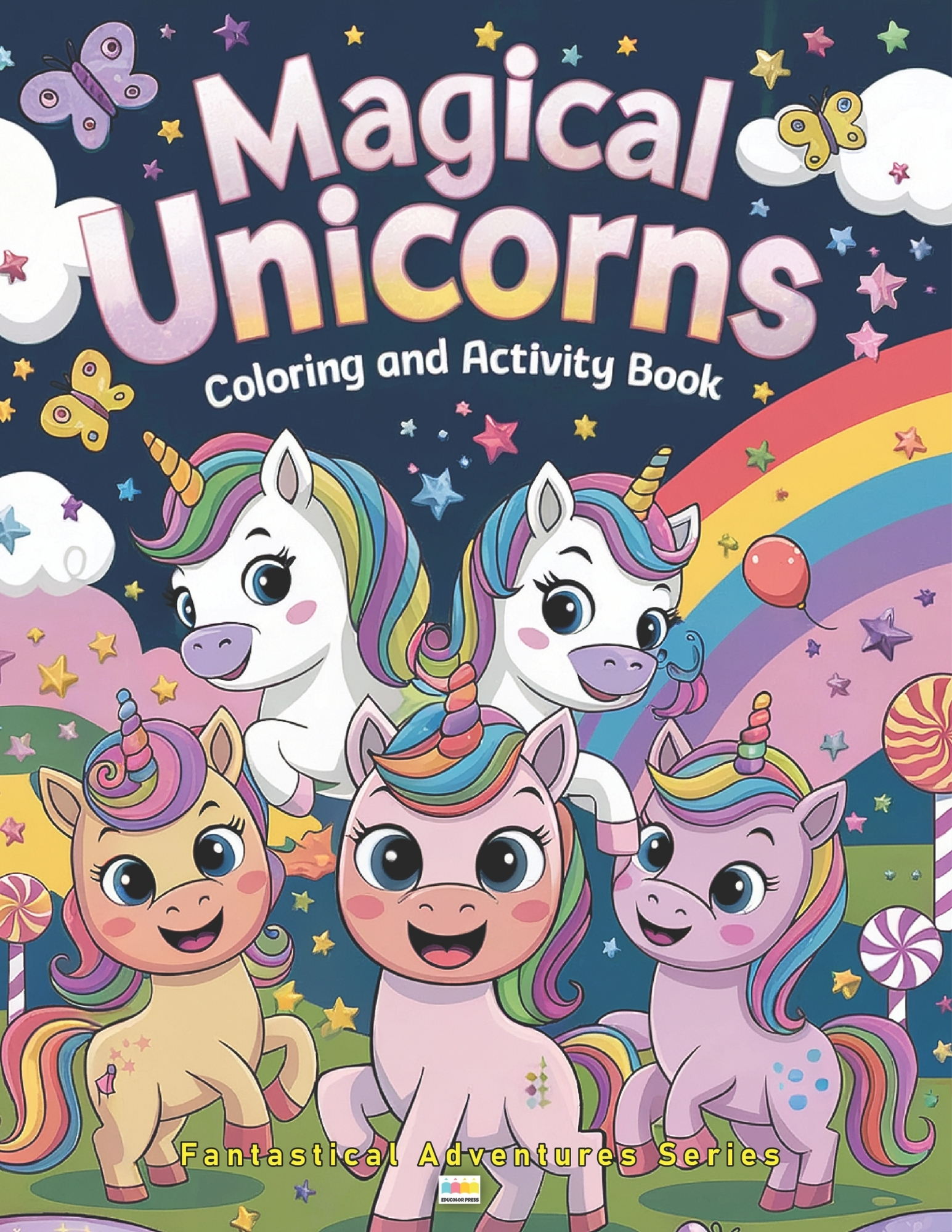 Magical Unicorns Activity Book