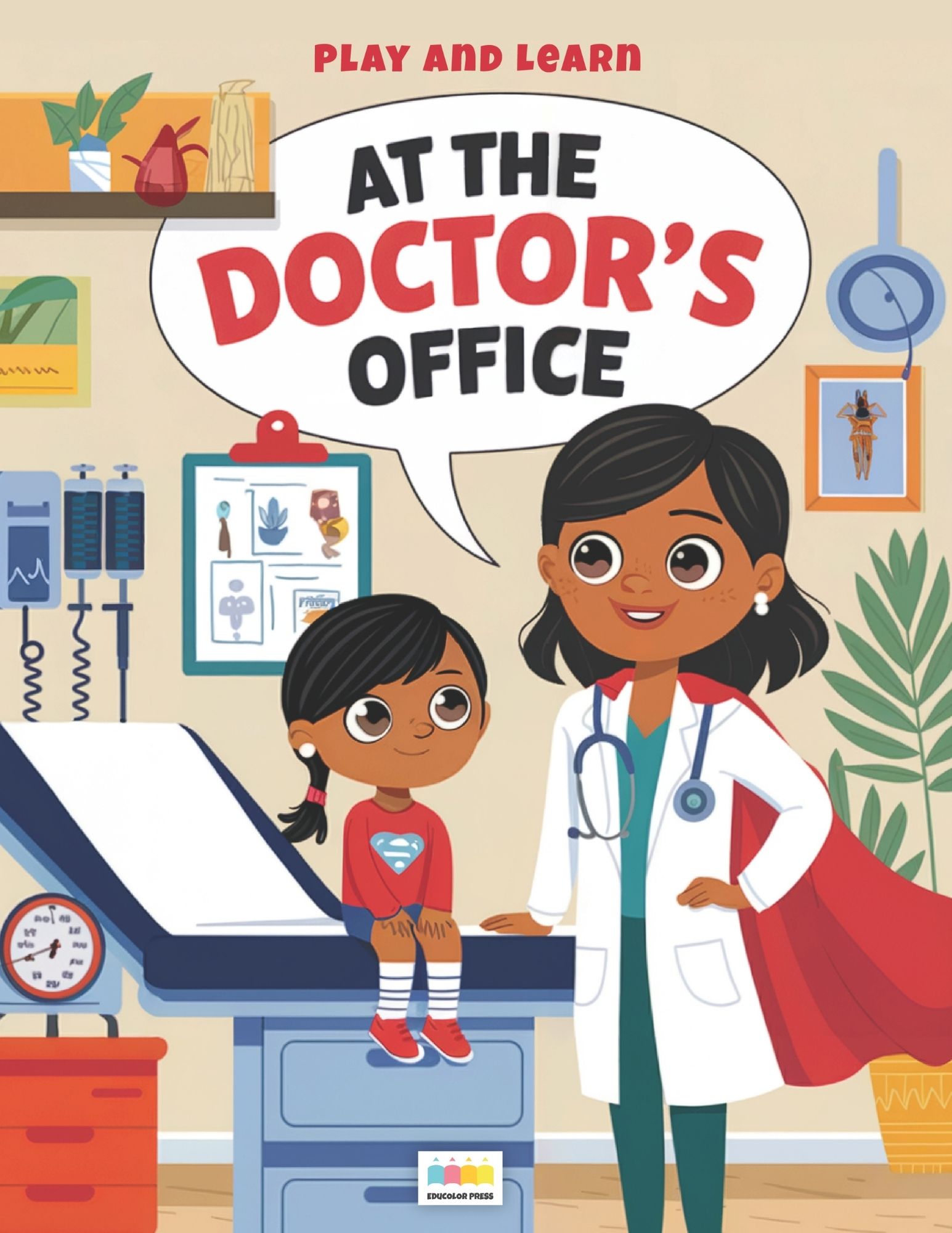 doctor office activity book