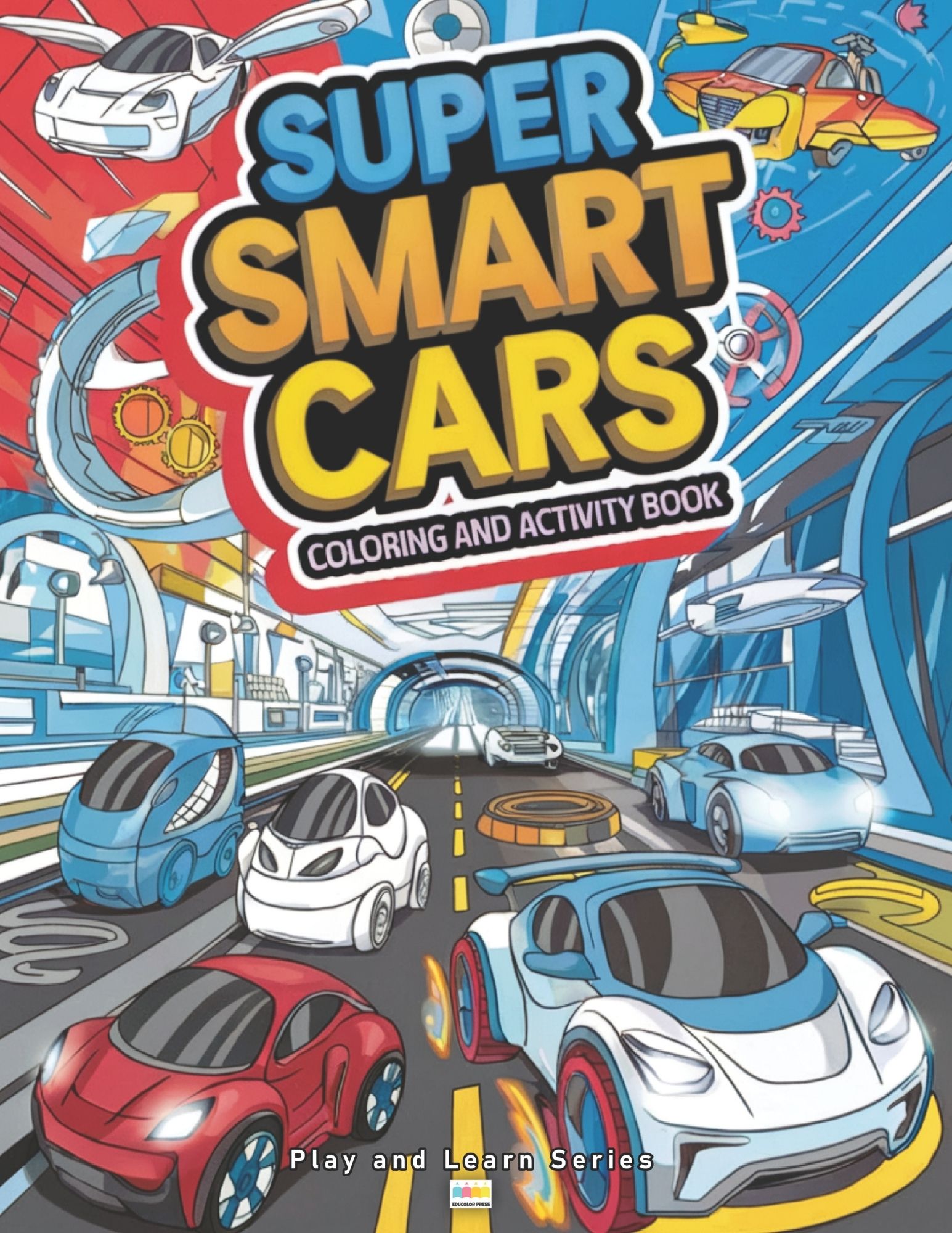 smart cars activity book