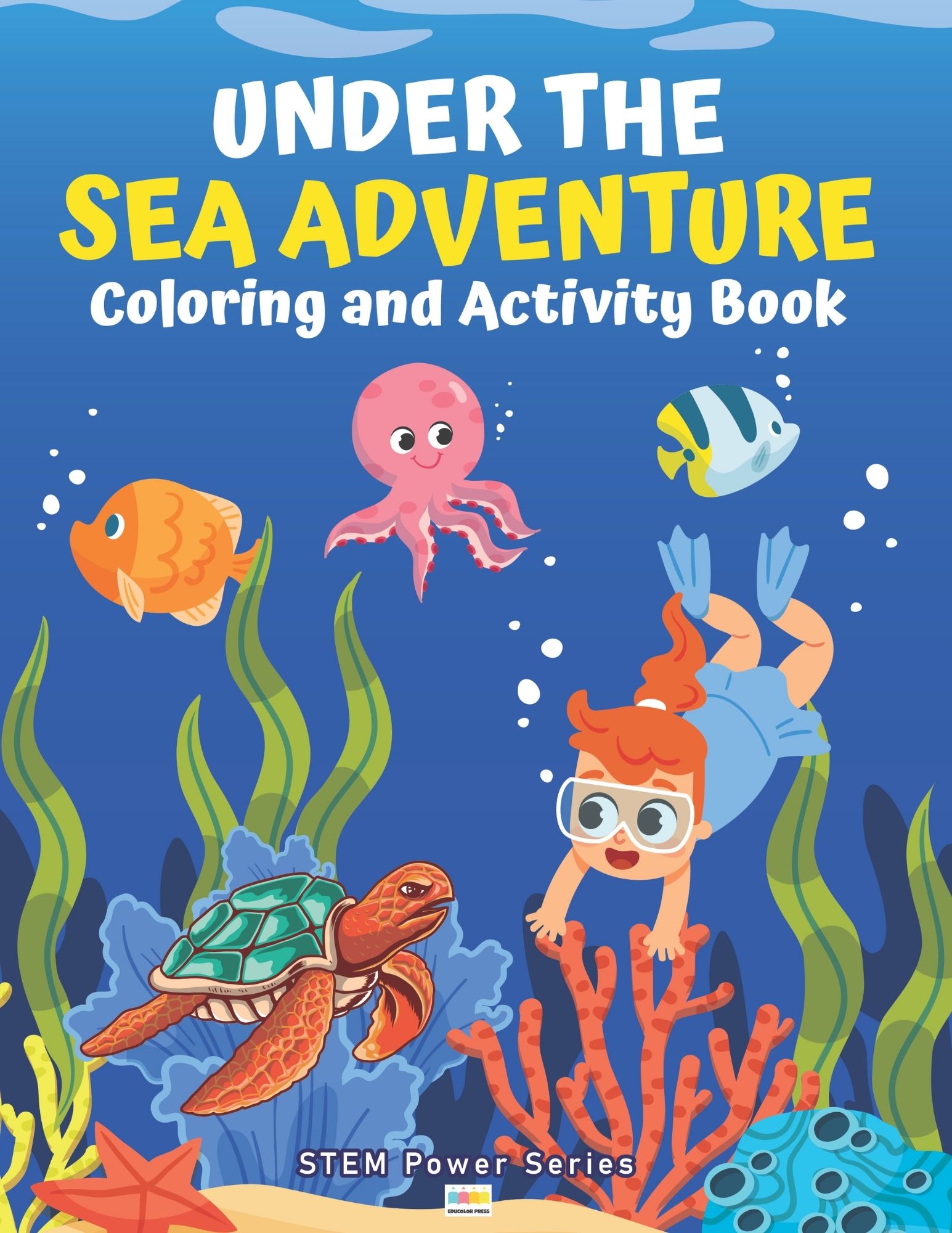 sea adventure activity book